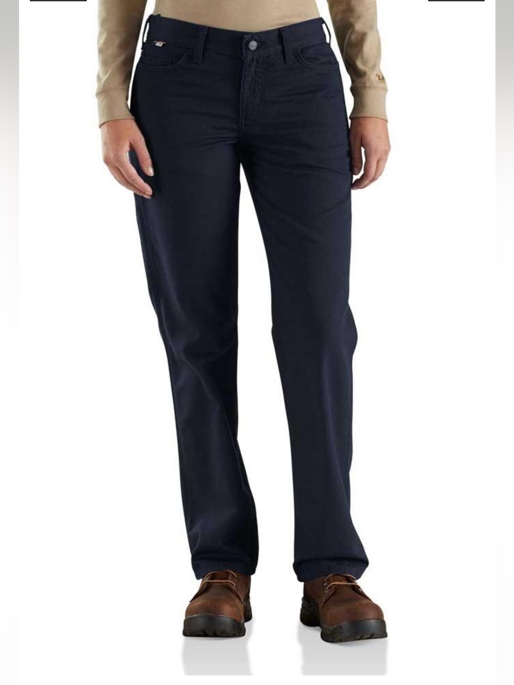 NWT Carhartt Women’s Flame-Resistant Rugged Flex® Canvas Pant – Original Fit 14